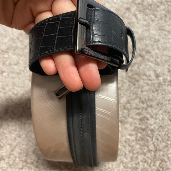 Calpak Baye Mini Bag With Blue Nylon Interior 7" - Picture 8 of 10